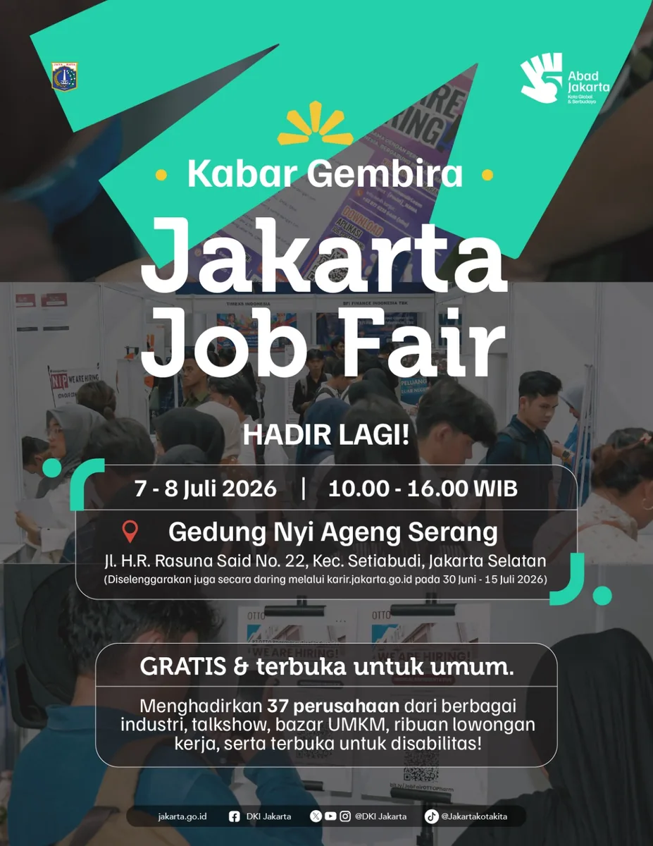 Job Fair Kabupaten Simeulue 2026 (Suku Dinas TKTE Wilayah Kabupaten Simeulue Barat) : 7-8 Juli 2026